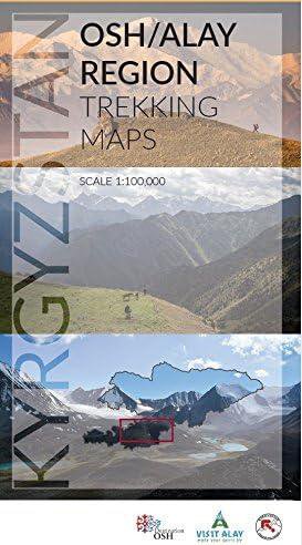 Osh/Alay Region Trekking Map 1/100.000 