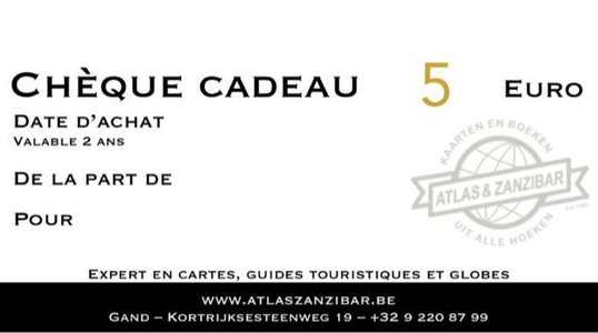 CHEQUE CADEAUX VALEUR 5€ 