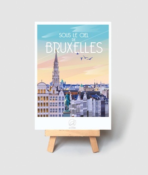 Postkaart Brussel