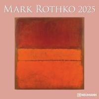 Mark Rothko 2025 - Wand-Kalender - Broschüren-Kalender - 30x30 - 30x60 geöffnet - Kunst-Kalender