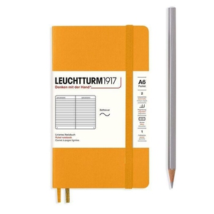 Leuchtturm A6 Pocket Rising Sun Ruled Softcover notebook