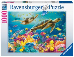 Ravensburger Puzzel Blauwe Onderwaterwereld 1000 stukjes