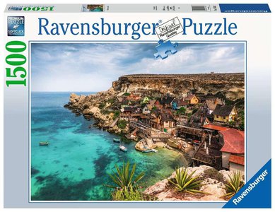Ravensburger Puzzel Popeye Village Malta 1500 stukjes