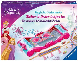 Ravensburger 23540 Magischer Perlenzauber Disney Princesses - Zauberhafte Armbänder aus bunten Perlen basteln, Kreatives Bastelset für Kinder ab 5 Jahren