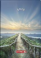 Brunnen 1073115025 Taschenkalender Modell 731 (2025) "Mountain Trail"| 2 Seiten = 1 Woche| A6| 144 Seiten| Grafik-Einband| bunt