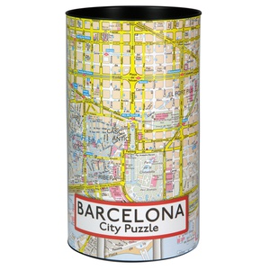 Barcelona city puzzle  