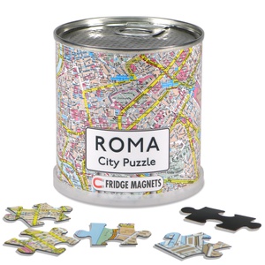 Roma city puzzle magnets  