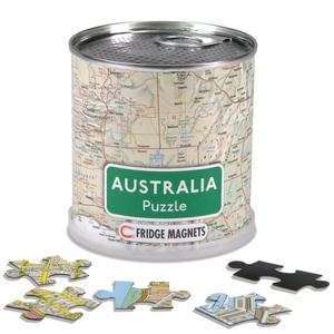 Australia city puzzle magnets  