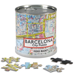 Barcelona city puzzle magnets  