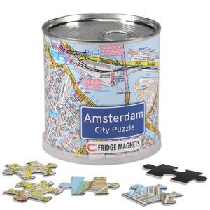 Amsterdam city puzzle magnets  