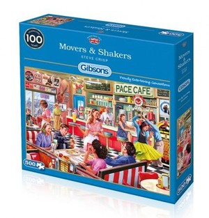 Gibsons movers & shakers puzzel  500st