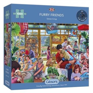Gibsons furry friends puzzel 1000st