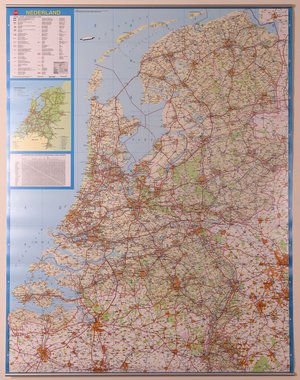 Nederland geplastificeerd met latjes  