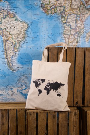 Tote bag Wereld Naturel  