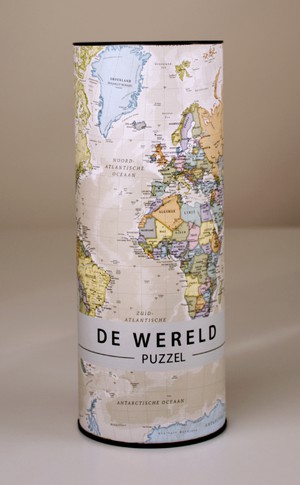 Wereld puzzel Klassiek 1000 stukken  