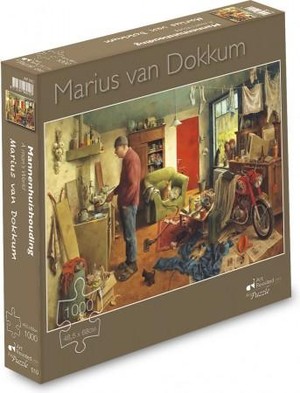 Marius van dokkum  puzzel  -mannenhuishouding-   1000st