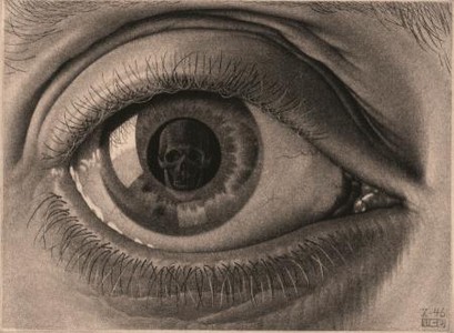 Escher puzzel  -oog- 1000st