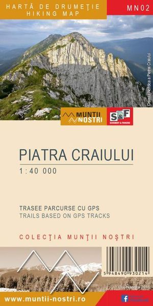 PIATRA CRAIULUI 1/40.000 MN02 