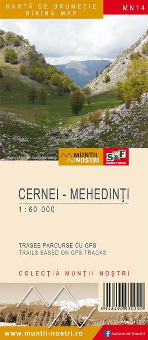 CERNEI - MEHEDINTI 1/60.000 MN14 