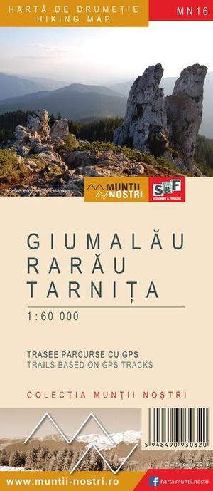 GIUMALAU RARAU TARNITA MN16  1/60.000 