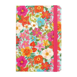 Legami Weekly Diary Medium + Notebook Flower 18 maanden agenda 2023-2024