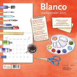 Bekking & Blitz Blanco Maandkalender 2025