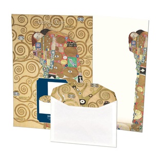 Bekking & Blitz Briefpapier met enveloppen - Nine Cartoons, Gustav Klimt