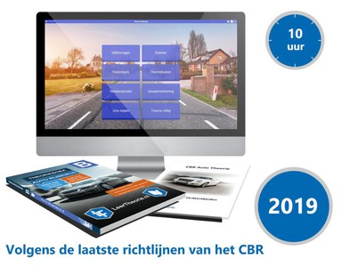 Auto Theorieboek Rijbewijs B 2019 met 10 uur online Examentraining  en Samenvatting