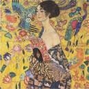 Puzzel Klimt - Lady with Fan 1000 stukjes
