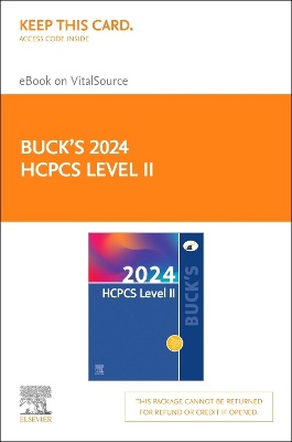 Buck's 2024 HCPCS Level II - Elsevier E-Book on Vitalsource (Retail Access Card)