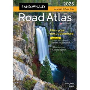 Rand McNally Road Atlas 2025 