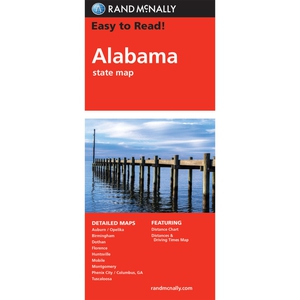 ALABAMA STATE MAP 