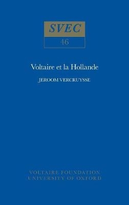Voltaire et la Hollande