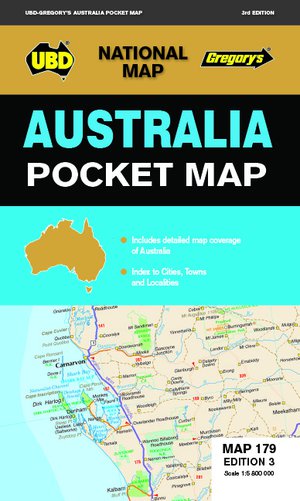 Australia pocket map 179 