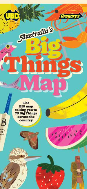 Australia's Big Things Map  