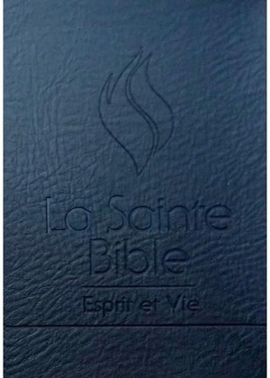 La Sainte Bible Esprit Et Vie Simili Cuir Noir 
