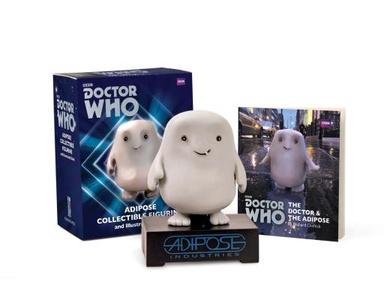 Doctor Who: Adipose Collectible Figurine and Illustrated Boo 