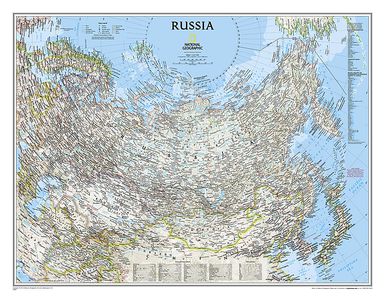 Rusland wandkaart 22091 