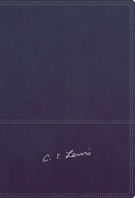Reina Valera Revisada Biblia Reflexiones de C. S. Lewis, Leathersoft, Azul Marino, Con �ndice, Interior a DOS Colores
