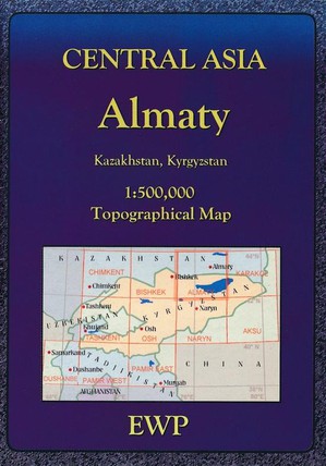 ALMATY TOPOMAP CENTRAL ASIA EWP 