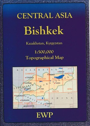 BISHKEK TOPOMAP CENTRAL ASIA EWP 