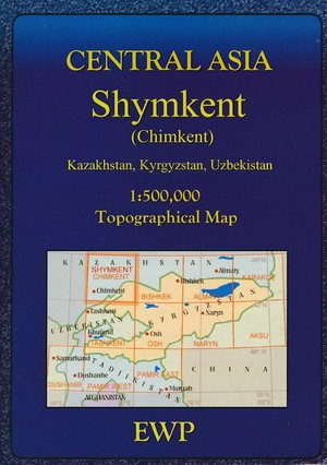 SHYMKENT TOPOMAP CENTRAL ASIA EWP 