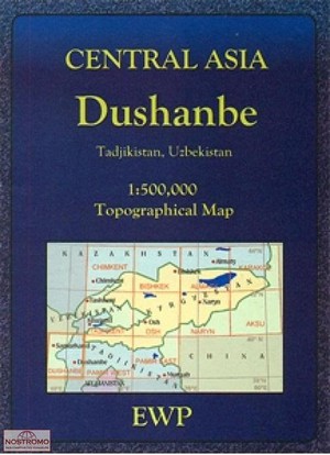 DUSHANBE TOPOMAP CENTRAL ASIA EWP 