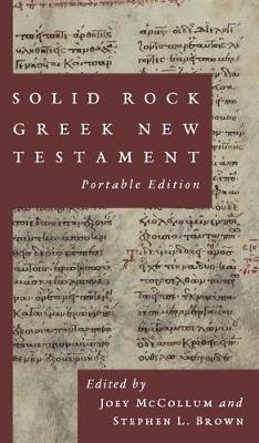 Solid Rock Greek New Testament, Portable Edition
