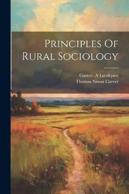 Principles Of Rural Sociology