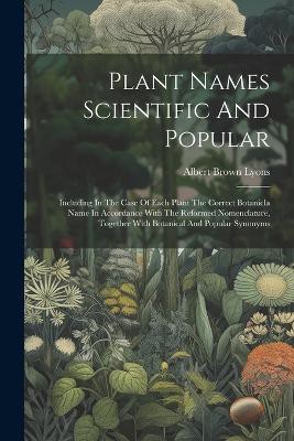 Plant Names Scientific And Popular