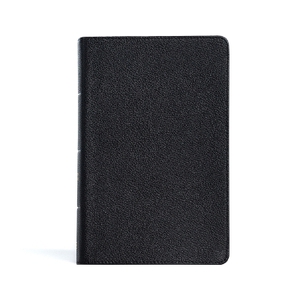 CSB Large Print Personal Size Reference Bible, Black Indexed