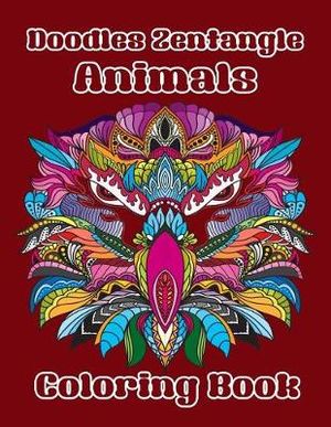 Doodles Zentangle Animals Coloring Book