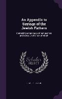 An Appendix to Sayings of the Jewish Fathers