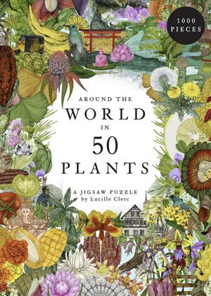 Puzzel Around the world in 50 plants 1000 stuks  